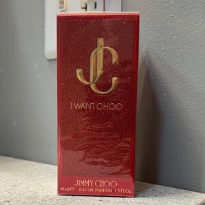 Jimmy Choo I Want Choo Eau de Parfum - Red and Gold. BRAND NEW